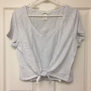H&M Tops - BASIC TIE-FRONT TEE H&M Tops - BASIC TIE-FRONT TEE